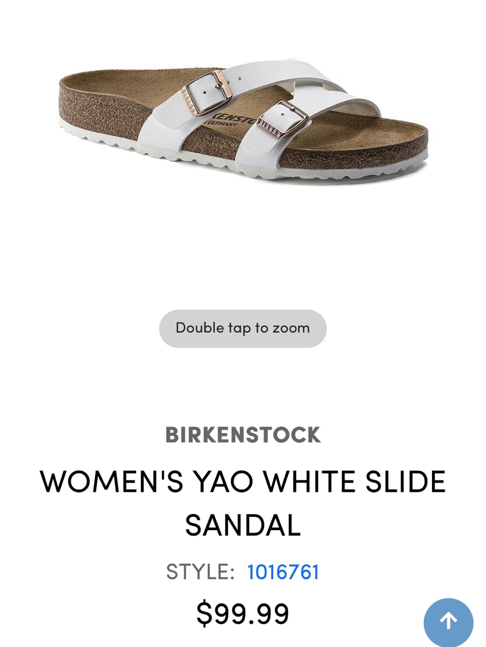 Birkenstock Yao White Sandals